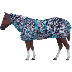 HILASON Horse Fly Sheet - Summer Spring UV Protection Mesh Bug Mosquito FlySheet for Horses | Mosquito Horse Fly-Sheet