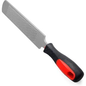 14 Inch Hoof Rasp, Carbon Steel Farrier File Tool, Trimming Tool Horse Rasp with Handle, Suitable for Horse Donkey Cow Goat Animal Hooves