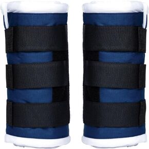 Schneiders Dura-Tech Tekno-Dri Quick Wrap No Bow Leg Wraps for Horses | Exceptional Support & Moisture-Wicking Protection | Color Black | Size 14"