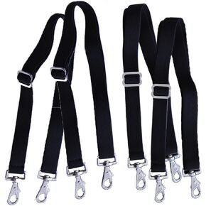 AJ Tack Elastic Replacement Blanket Leg Strap - 2 Pairs