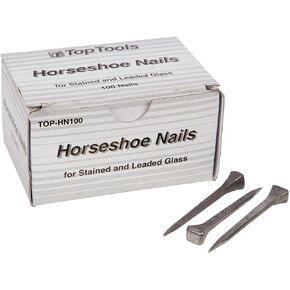 Steel 2 Inch Horseshoe Nails Box of 100