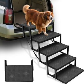 Dog Stairs for Car,Dog Steps for Car with Upgraded Load-Bearing Capacity,Dogs Stairs for Large Dogs,Pet Steps