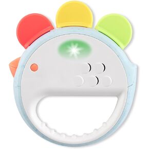 Skip Hop Dinosaur Pull Along Baby Musical Toy, 3-in-1, Explore & More