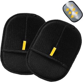 Pet Hair Removal Glove for Cats & Dogs, Upgrade Efficient Grooming Gloves for Pet Hair, Reusable Cat & Dog Hair Remover for Couch, Furniture, Carpet, Curtain(2pcs)