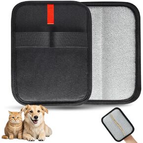 1 Pcs Electrostatic Pet Hair Removal Gloves Brush, Reusable Static Pet Cat Dog Hair Remover Gloves Grooming Brush Couch, Furniture, Carpet, Car Seat, Upgraded Animal Fur Removal Tool