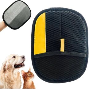 Pet Hair Removal Glove for Cats & Dogs, 2025 New Upgrade Efficient Grooming Gloves for Pet Hair, Cat Grooming Gloves for Hair Removal, Reusable Pet Hair Remover Glove