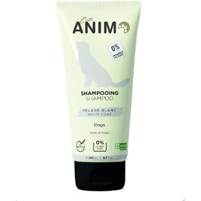 Hypoallergenic Pet Shampoo & Conditioner for Cats and Dogs, 200 ml, with Organic Moroccan Argan Oil, Natural, Paraben Free, Cruelty Free (Anti-Odor)
