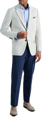 Haggar Men's Active Series Classic Fit Big and Tall Blazer, Indigo in Saudi Arabia