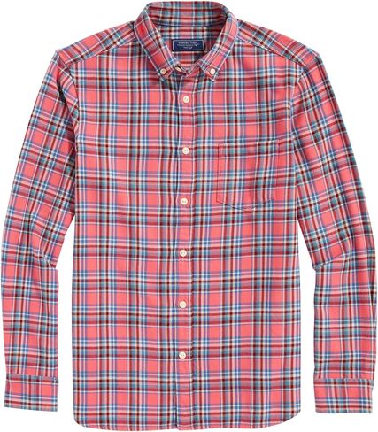 vineyard vines Men's Midweight Twill Plaid Shirt in Saudi Arabia