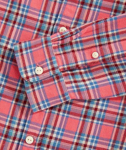 vineyard vines Men's Midweight Twill Plaid Shirt in Saudi Arabia