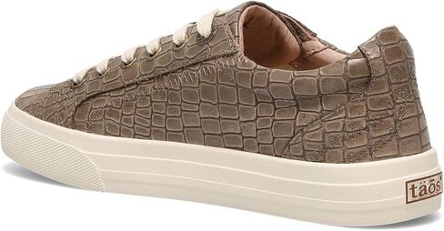 Taos Footwear Women's Plim Soul Lux Sneaker, Oyster, 10.5 Wide in Saudi Arabia