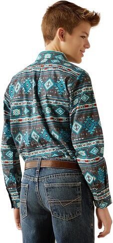 ARIAT Boys' Bowen Classic Fit Shirt in Saudi Arabia