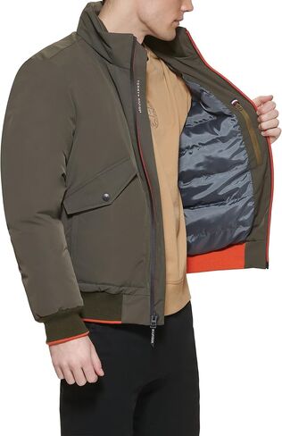 Tommy Hilfiger Mens Tommy Hilfiger Men's Flex Stretch Performance Bomber Flex Stretch Performance Bomber in Saudi Arabia