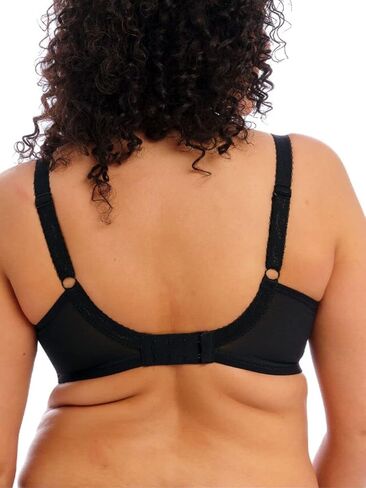 Elomi Molly Stretch Lace Underwire Nursing Bra (4542),40KK,Black in Saudi Arabia