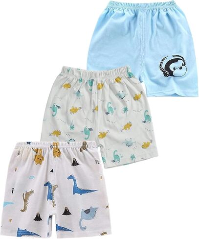 Baby Boy Shorts Cotton Toddler boy shorts Little Kids Dinosaur summer clothes in Saudi Arabia