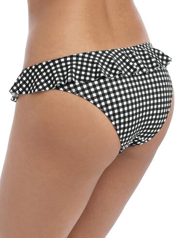 Freya Women's Standard Check in ITALINI Bikini Brief, Khaki in Saudi Arabia