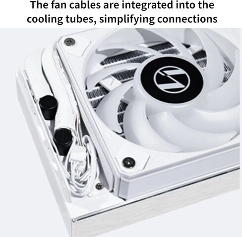 Lian Li Hydroshift 360 AIO - مراوح 3 × 28 مم مثبتة مسبقًا - مسار سائل تبريد مثبت على الجانب - شاشة LCD مقاس 2.88 بوصة - دقة 480 × 480 - لقطات شاشة ملتقطة أو مقاطع فيديو مسجلة - أسود (HSLCD36SB) in Kuwait