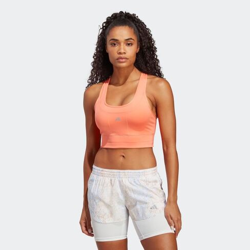 adidas Women's Running Medium Support Pocket Bra in Saudi Arabia