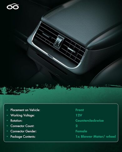 SCITOO 700146 محرك منفاخ HVAC مع قفص مروحة مناسب لـ 1987-1996 لفورد برونكو، 1987-1996 لفورد F-150، 1987-1997 لفورد F-250، 1987-1997 لفورد F-350،615-00514، MM527، PM3607 in Kuwait