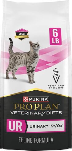 Purina Pro Plan Veterinary Diets UR Urinary St/Ox Feline Formula Dry Cat Food - 6 lb. Bag in Saudi Arabia