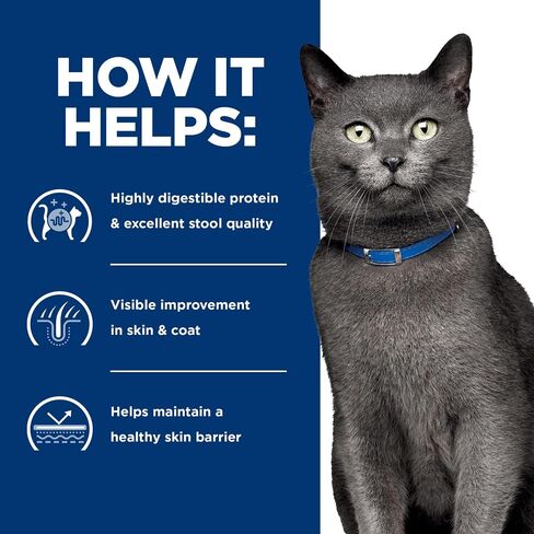 Hill's Prescription Diet z/d Skin/Food Sensitivities Wet Cat Food, Veterinary Diet, 5.5 oz. Cans, 24-Pack in Kuwait