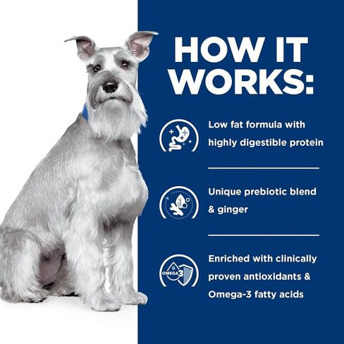 Hill's Prescription Diet i/d Low Fat Digestive Care Rice, Vegetable & Chicken Stew Wet Dog Food, Veterinary Diet, 12.5 Ounce Cans (Pack of 12) in Saudi Arabia