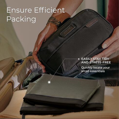 Briggs & Riley Travel Essentials, Black 3, Pouch, 3 pc. Set in Kuwait