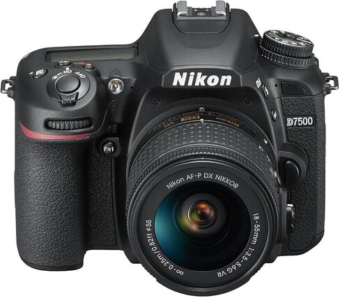 Nikon 1581 D7500 20.9MP DX-Format 4K Ultra HD DSLR Camera Body Bundle with 64GB Memory Card, Photo and Video Editing Suite, Deco Gear Camera Bag (Medium) and Accessories (9 Items) in Saudi Arabia