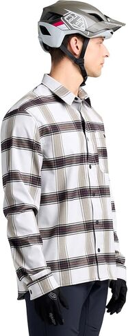 Troy Lee Designs Long-Sleeve Jersey Grind Flannel Stripe in Saudi Arabia