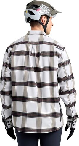 Troy Lee Designs Long-Sleeve Jersey Grind Flannel Stripe in Saudi Arabia