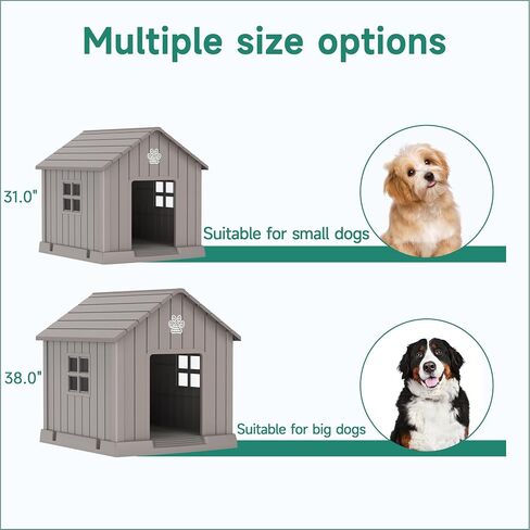 DRATO Large Dog House Indoor Outdoor, Blue, 38.62×36.26×38.07 in in Saudi Arabia