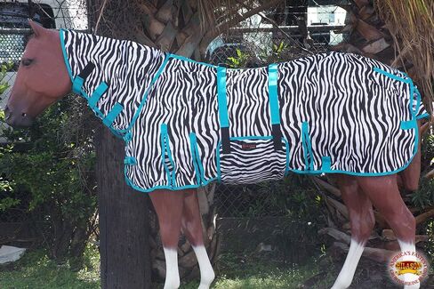 HILASON Horse Fly Sheet - Summer Spring UV Protection Mesh Bug Mosquito FlySheet for Horses | Mosquito Horse Fly-Sheet in Saudi Arabia