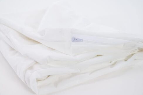 Barker Beds Junior Edition Prinprooflibrant (كبير)-واقي مقاوم للماء بنسبة 100 ٪ لسرير الكلاب 4 بوصات-Shields من الحوادث والانسكابات-هادئة وسهلة التنظيف وماكينة. in Kuwait