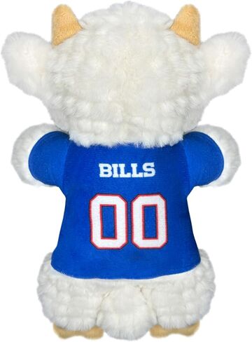 Pets First NFL Kansas City Chiefs Toy Plush Toy للكلاب والقطط مع Squeaker ، يرتدي قميص فريق! متعة ورياضة على شكل الماعز لعبة مضغ ، لعبة الحيوانات الأليفة التفاعلية in Kuwait