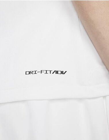 Nike Womens Dri-FIT ADV Ace Sleeveless Golf Polo Shirt, White in Saudi Arabia