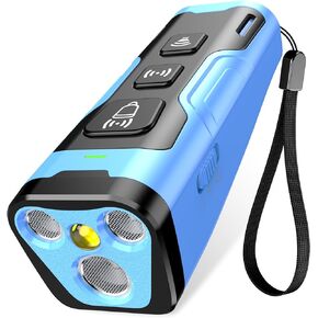 Dog Bark Deterrent Device- 3X Ultrasonic Anti Barking,6 Training Modes 23 FT Range–Barks No More Indoors Outdoors Behavior Correct Rechargeable,Compact,Safe, Humane Training for Dogs