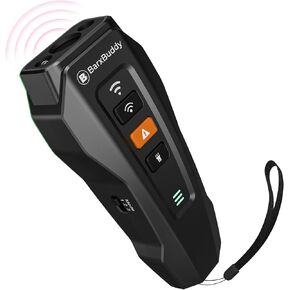 BarxBuddy 2nd Gen Dog Bark Deterrent Devices | Long Range Ultrasonic | Bark Collar Alternative | Dog Training Indoor/Outdoor | Rechargeable Anti Bark Device for Dogs (Black)