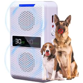 Anti Barking Device for Dogs, Ultrasonic Dog Bark Deterrent Devices, Adjustable Frequency & Range, Type-C Rechargeable, Suitable for All Kinds of Dogs Indoor & Outdoor Use