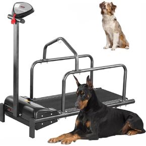 Dog Treadmill for Large Dogs, Doggy Treadmill, Dog Treadmill for Medium Dogs, Pet Running Machine for Small & Medium Dogs Exercise, Indoor Treadmill