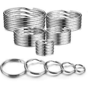 حلقة مفتاح تقسيم Yhyz متنوعة ، 5 أحجام (1/2 بوصة ، 3/4 بوصة ، 1 بوصة ، 1.25 بوصة ، 1.38 بوصة) ، لبطولة الكلاب ديي تايلار ديي. in Kuwait