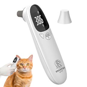 Cat and Dog Ear Temperature Monitor,Pet Only,Dog and Cat Ear Care Supply,Take Pet Temperature Tool