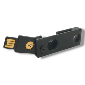 قضية ل yubikey 5 NFC CASE | حالة ل yubikey NFC FIDO | حالة وقائية لـ Yubikey USB-A أو USB-C Case | تغطية Yubico (USB-C ، الباستيل الوردي) in Kuwait