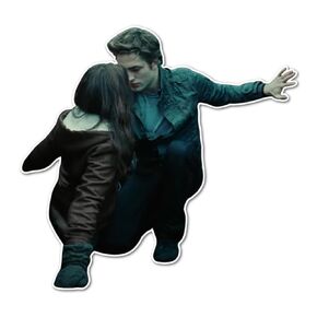 4" TITSOAK Edward sticker Auto repair dent fix Vampire Fantasy vamp bella gift for mom sister friend wife auto body collision repair