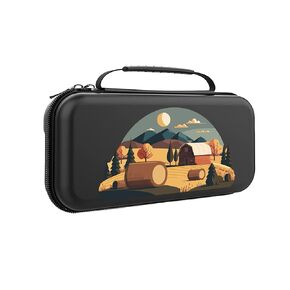 Great Wave Switch Case For Nintendo Switch 2 (2025) / Switch Accessories, Japan Art Carry Protective Bag, Ocean Travel Game Console Cases, Controller Hard Shell Holder With 30 Cartridge Slots J65 (Great Waves)