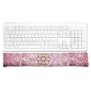 Keyboard Wrist Rest Pad - Flax Seed Filled - Lavender Scented - Pinkalicious