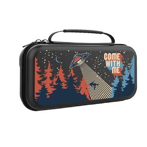 Magic Forest Switch Carrying Case For Nintendo Switch OLED/Switch Accessories, Carry Protective Bag, Travel Game Console Cases, Controller Hard Shell Holder, 20 Games Slots A1131