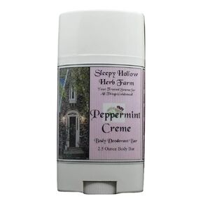 Peppermint Deodorant Bar 2.5 oz. | All Natural | No Aluminum | No Cornstarch