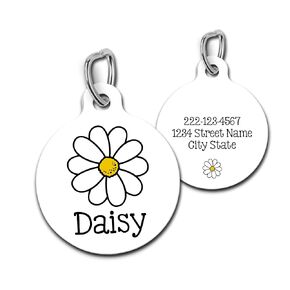 Daisy Pet ID Tag for Cats and Dogs