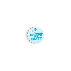 Pet Collar Charm Add-on Accessory for Cats or Dogs Collar (Wiggle Butt)