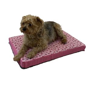 Dog Crate Bed in Fun Pet Fabrics and Faux Sherpa - 2" Thick, Choose Colors